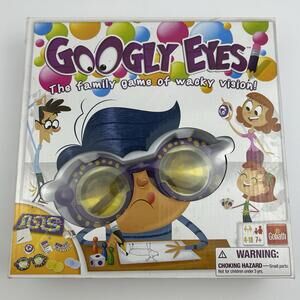 Goliath Googly Eyes Board Game Family Drawing Game Vision Altering Glasses